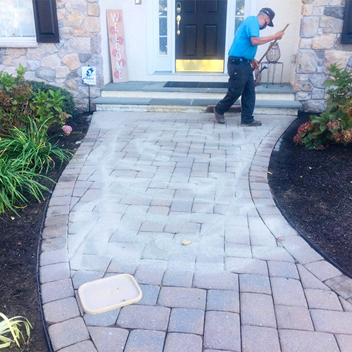 professional walkway cleaning